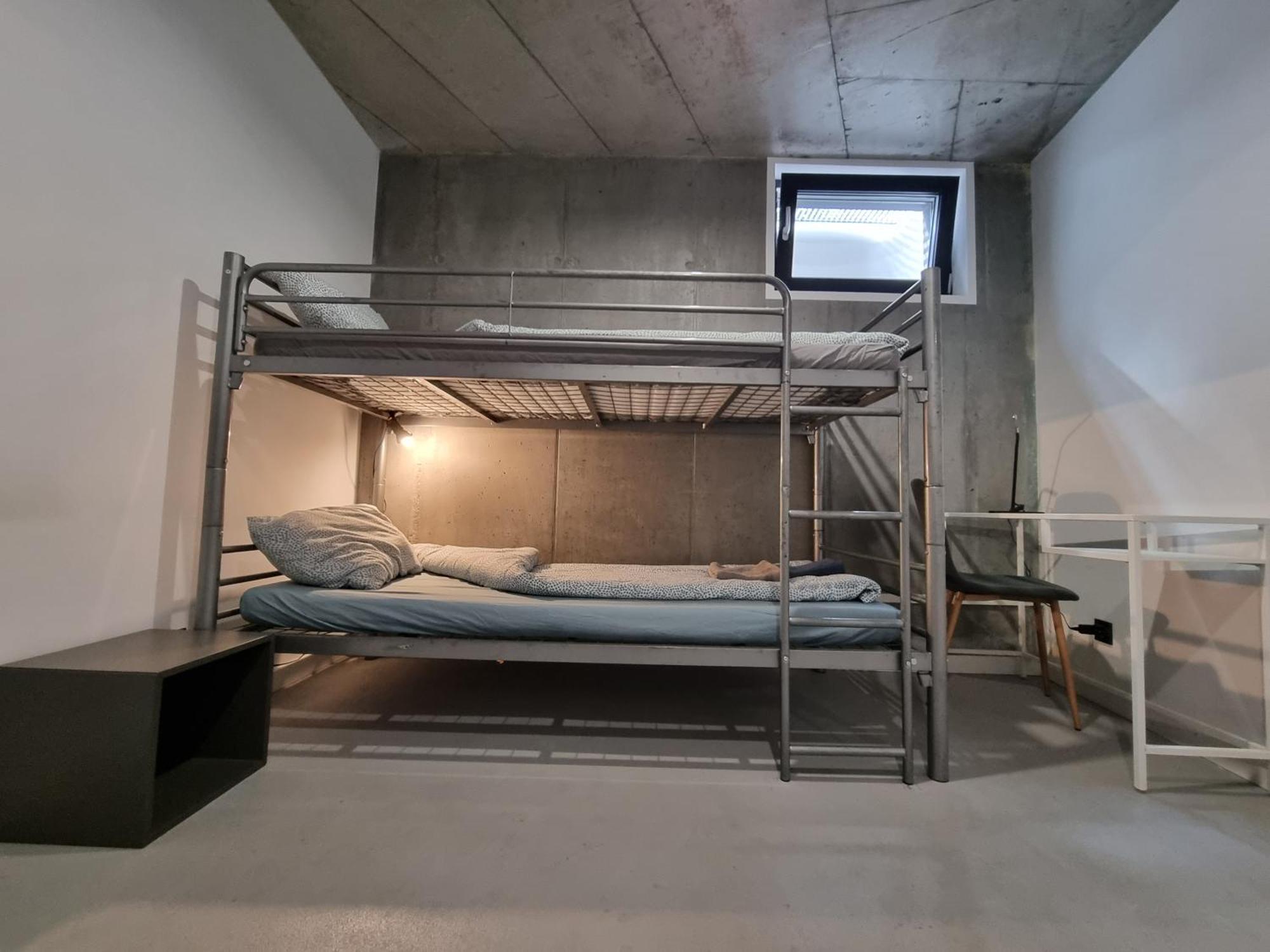 Industrialna Piwnica Hostel Danzig Zimmer foto